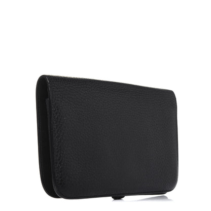 Hermes Togo Dogon Duo Wallet Black 3 of 7