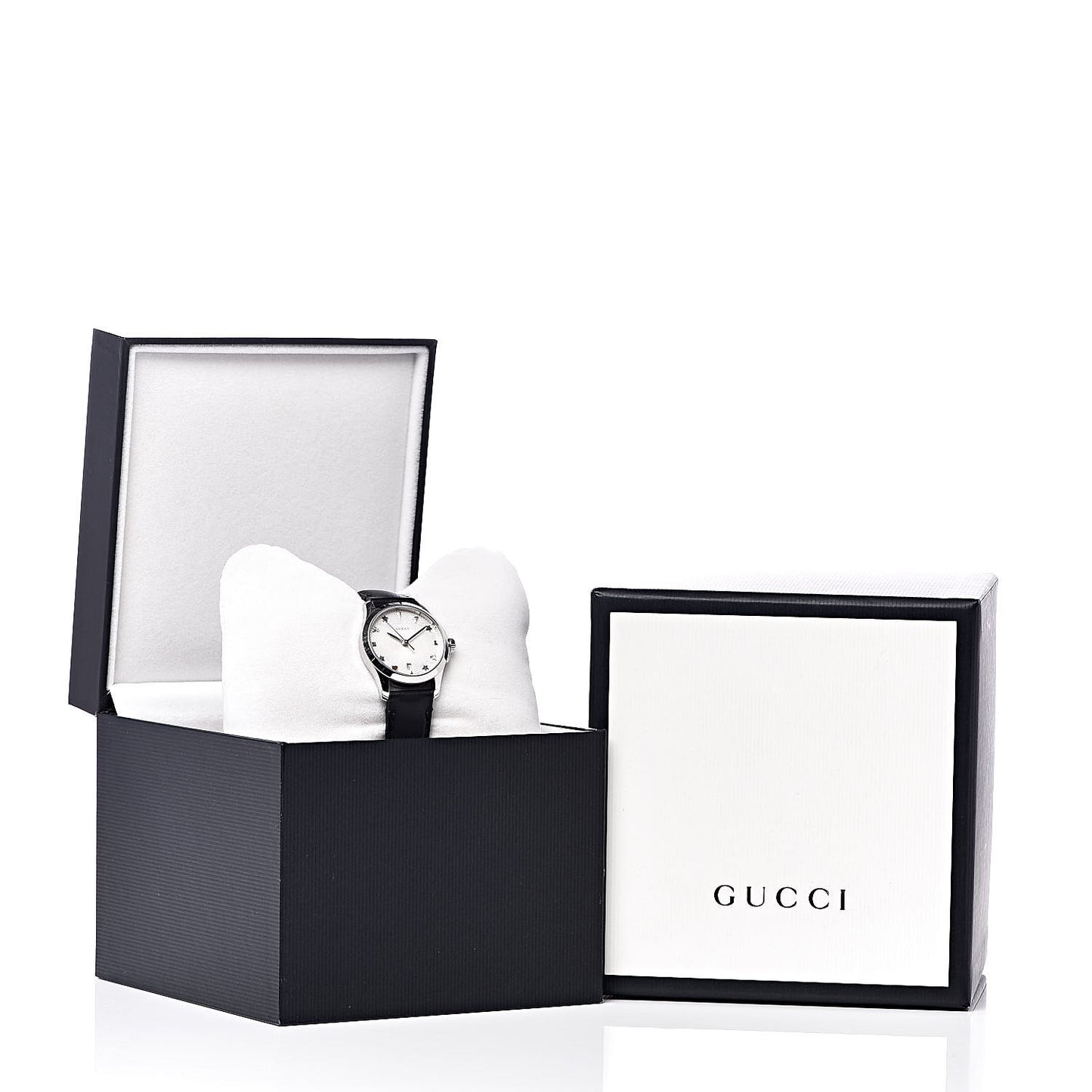 Stainless Steel Calfskin 27mm G-Timeless Charm Quartz Watch