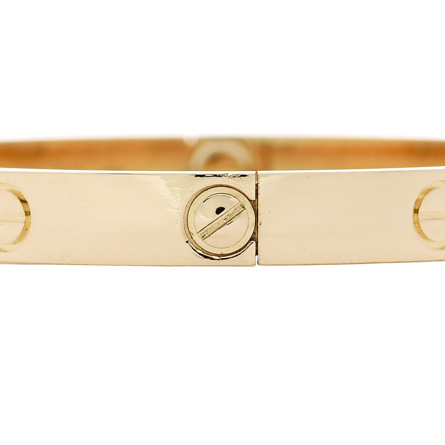 18K Yellow Gold LOVE Bracelet 17