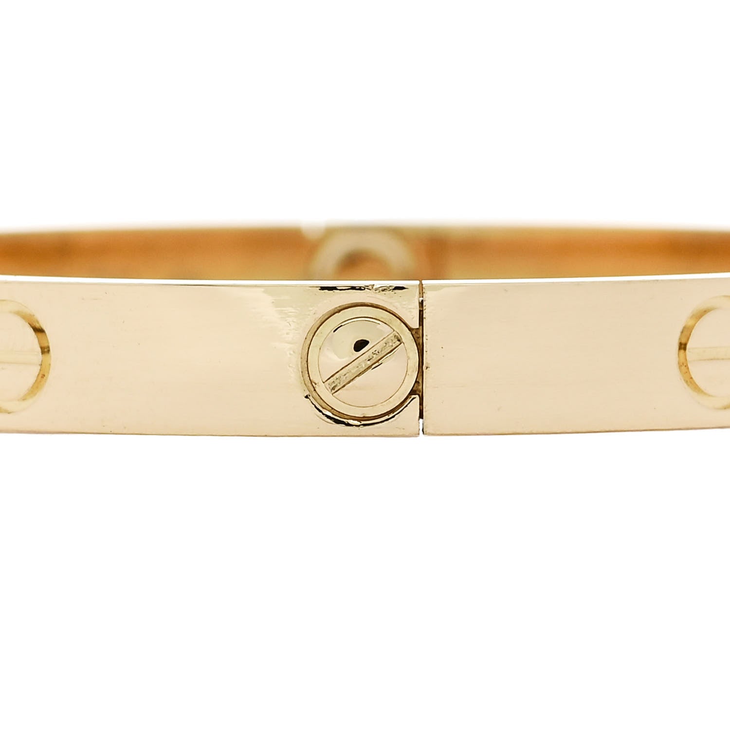 Cartier 18K Yellow Gold LOVE Bracelet 17 4 of 9
