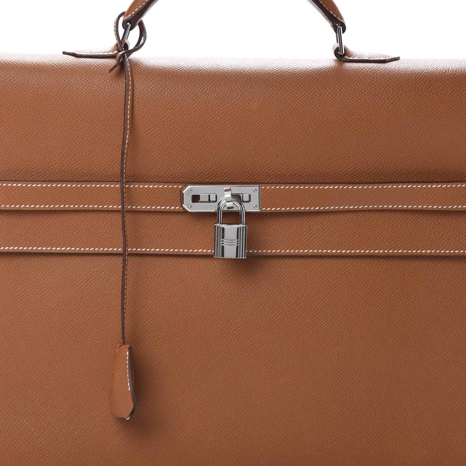 Hermes Epsom Kelly Depeche 38 Gold 8 of 12