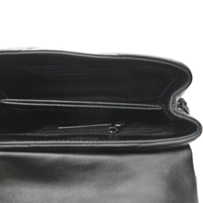 Saint Laurent Calfskin Y Quilted Monogram Toy Loulou Crossbody Bag Black 5 of 8