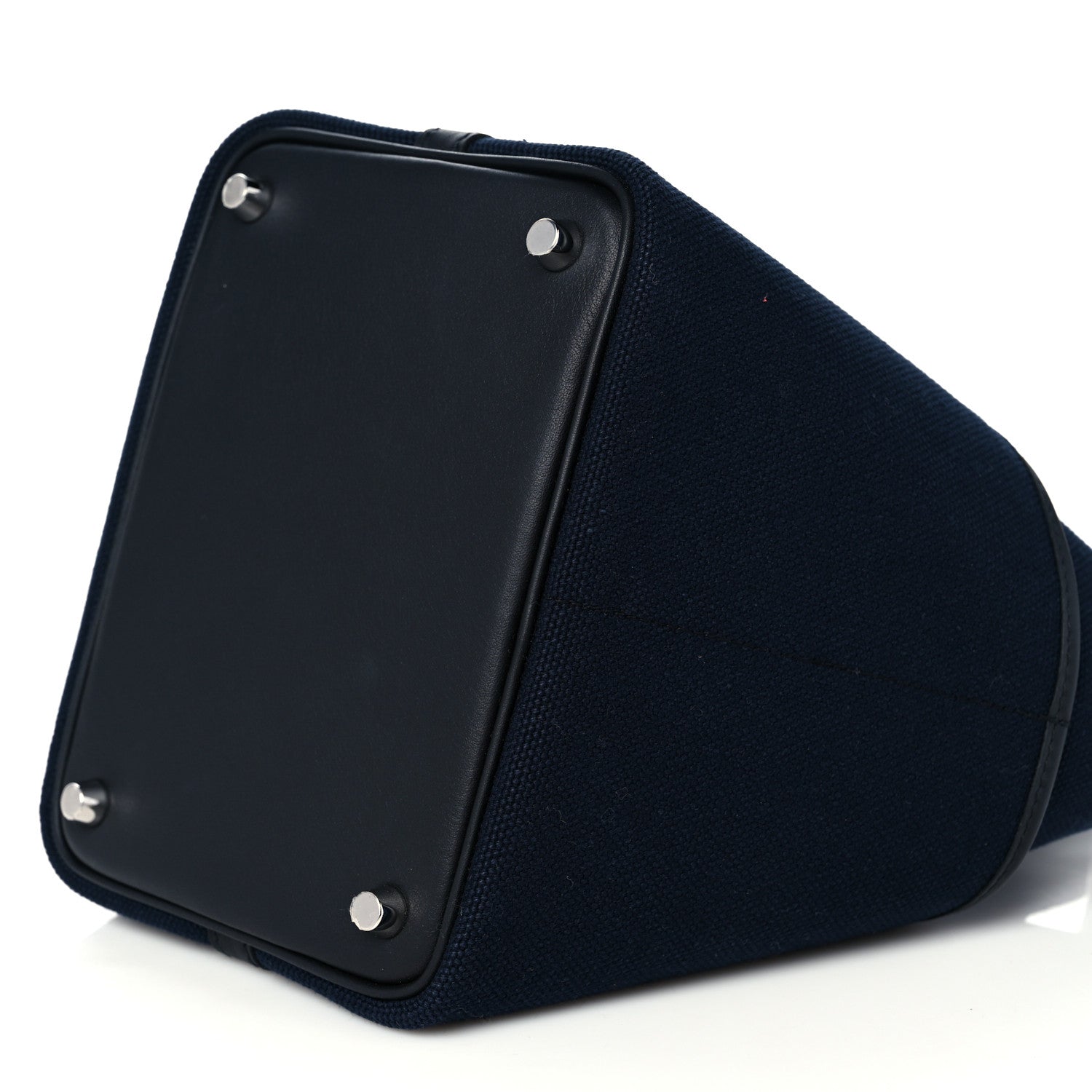 Hermes Toile Goeland Swift Cargo Picotin Lock 18 Bleu Marine 9 of 10