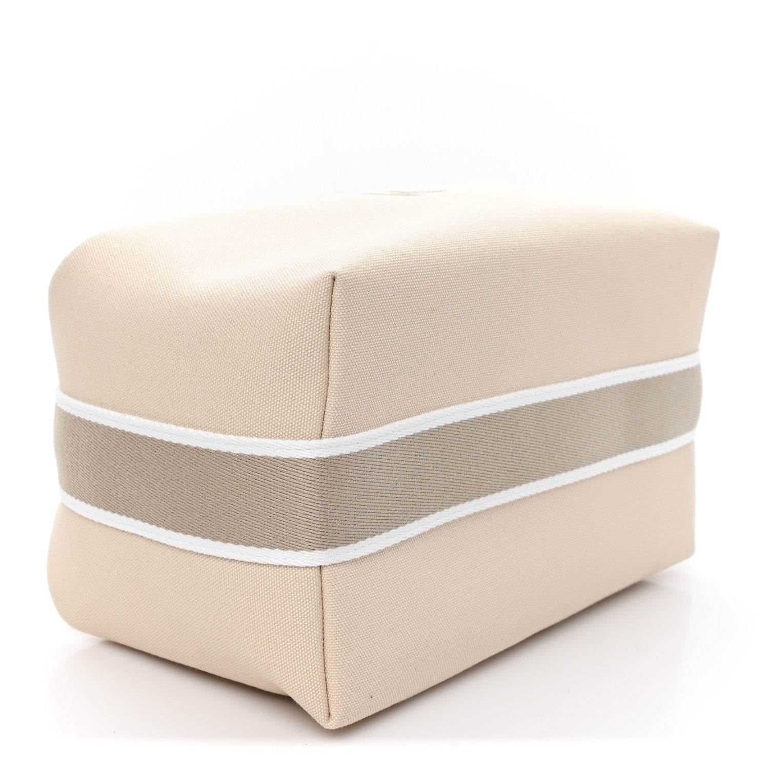 Hermes Canvas Large Bride-A-Brac Pouch Natural 4 of 7