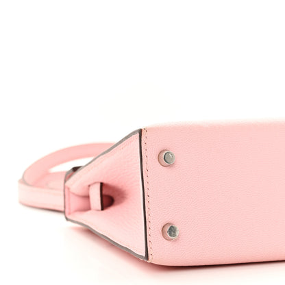 Hermes Chevre Mysore Mini Kelly Sellier 20 Rose Sakura 9 of 12