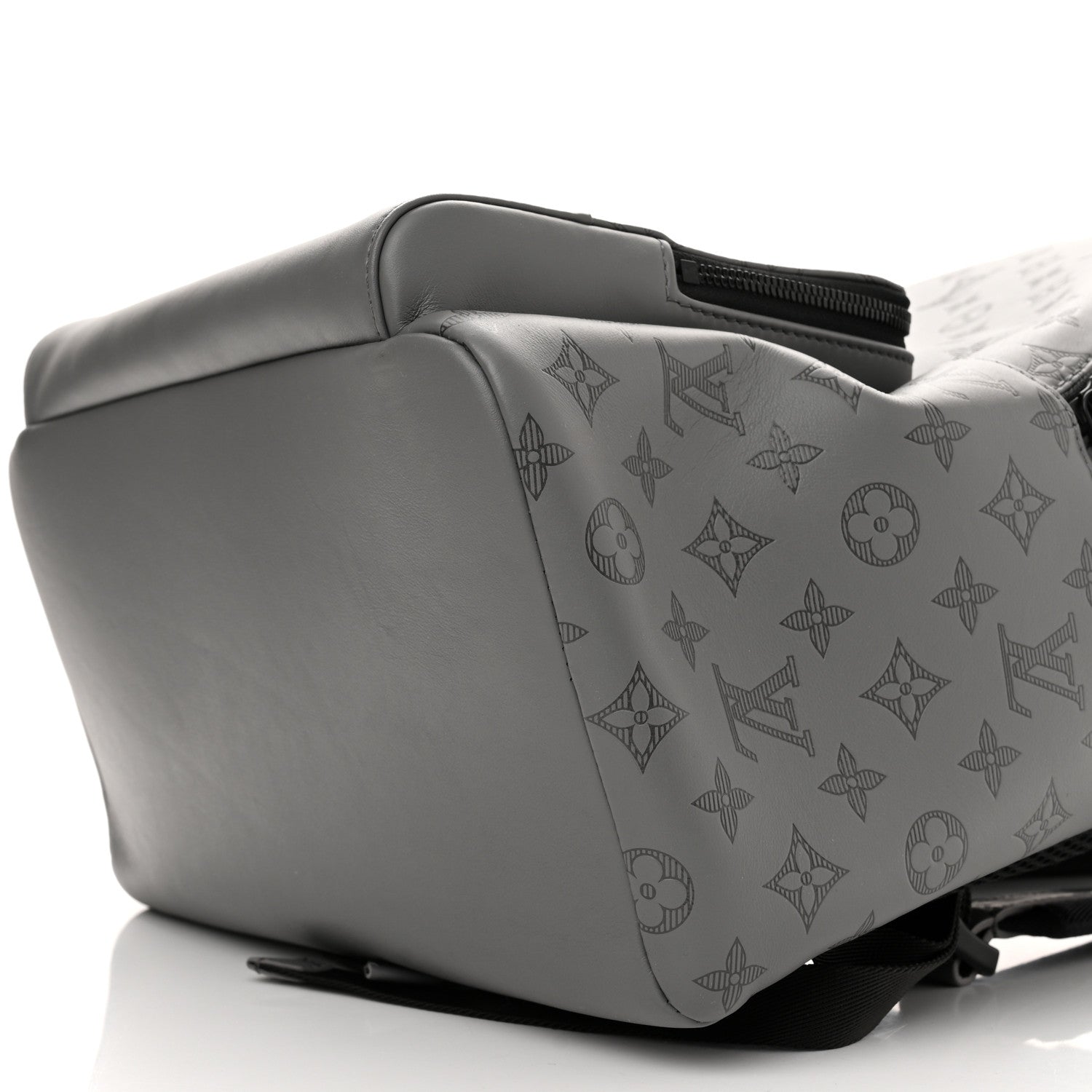 Louis Vuitton Calfskin Monogram Racer Backpack Grey 9 of 9