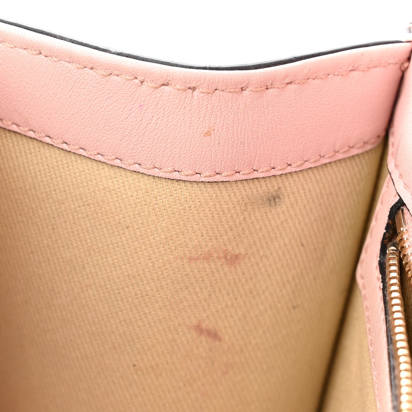 Vitello Small Glam Lock Rockstud Flap Water Rose