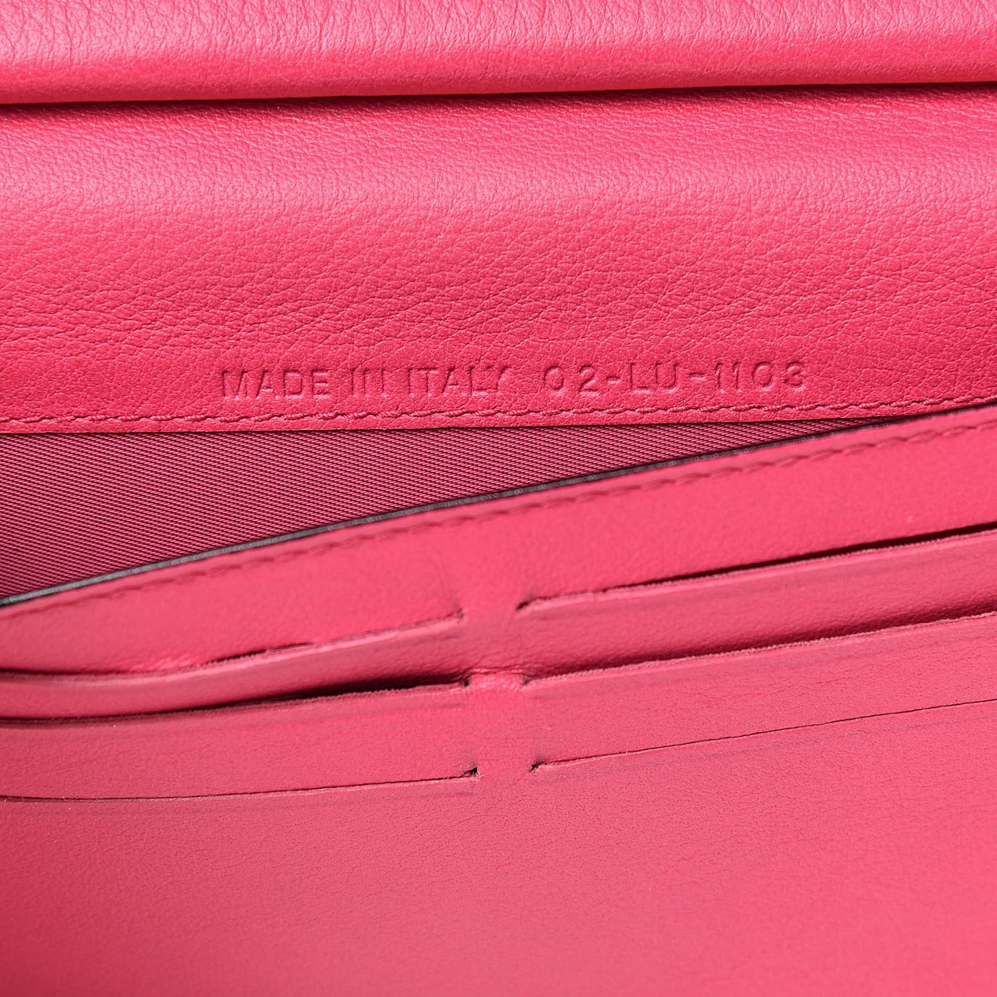 Bullcalf Diorissimo Long Wallet Sky Blue Pink