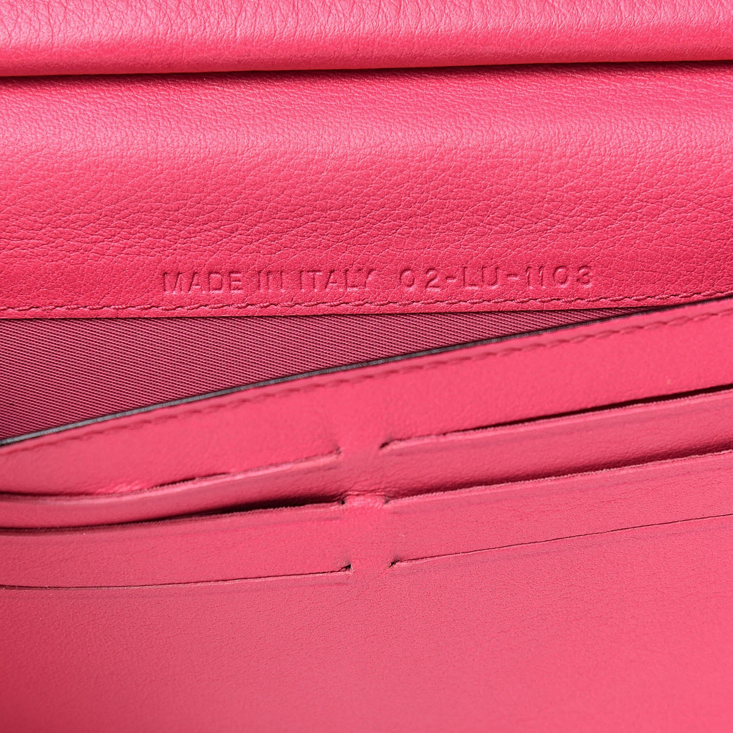 Christian Dior Bullcalf Diorissimo Long Wallet Sky Blue Pink 8 of 19