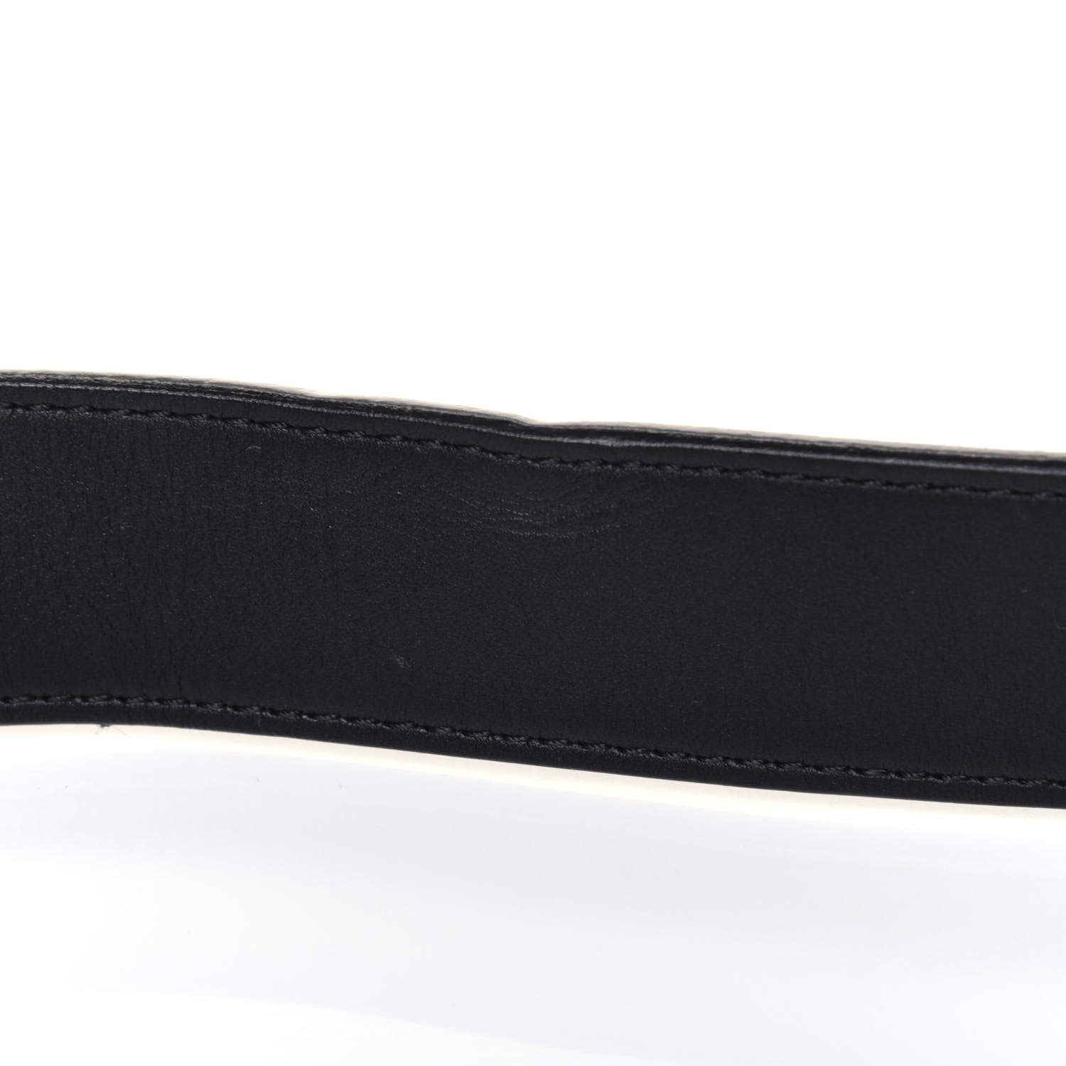 Louis Vuitton Calfskin 30mm Reversible Belt 90 36 Black Dark Brown 8 of 8