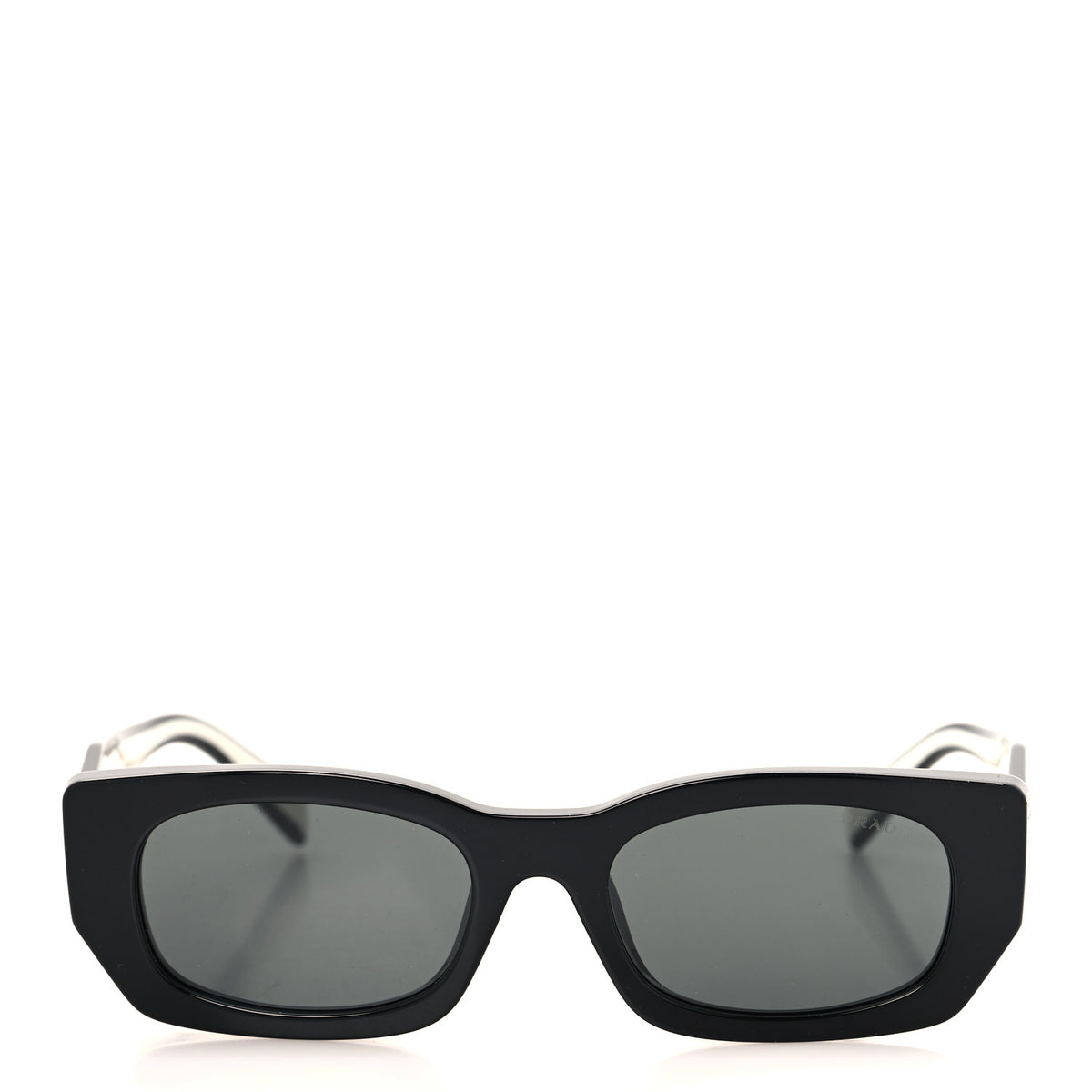 Acetate Sunglasses SPR B05 Black White