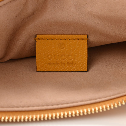 Gucci GG Supreme Monogram Flora Large Ophidia Pouch Clutch Beige Multicolor Crop 6 of 7