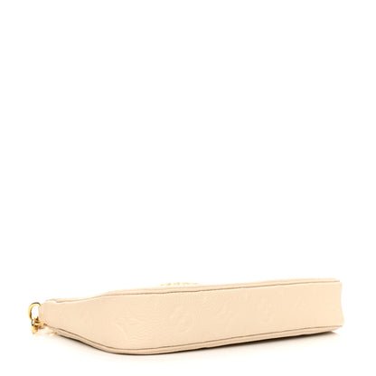 Louis Vuitton Empreinte Monogram Giant Multi Pochette Accessories Large Pochette Cream 3 of 8