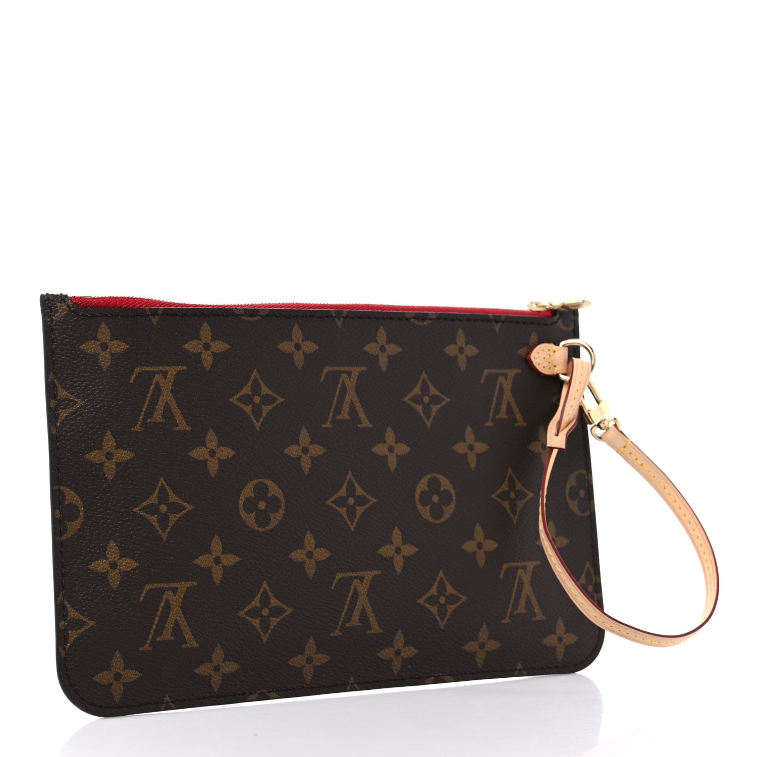 Louis Vuitton Monogram Neverfull MM GM Pochette Cherry 3 of 8