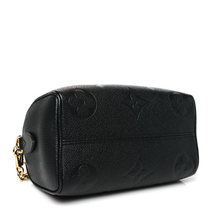 Louis Vuitton Empreinte Monogram Giant Speedy Bandouliere 20 Black 4 of 10
