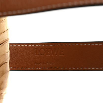 Loewe Raffia Basket Tote Bag Natural Tan 6 of 8