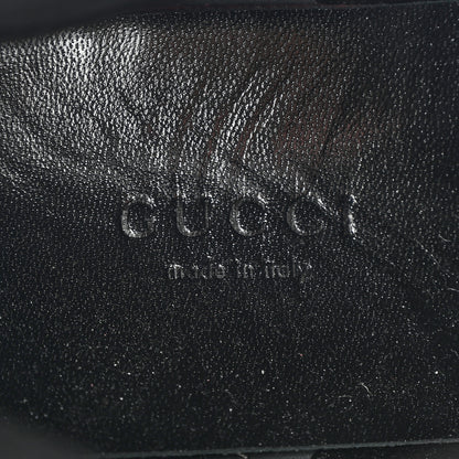 Gucci Calfskin Nappa Matelasse Frances Chelsea Boots 38.5 Black 8 of 14