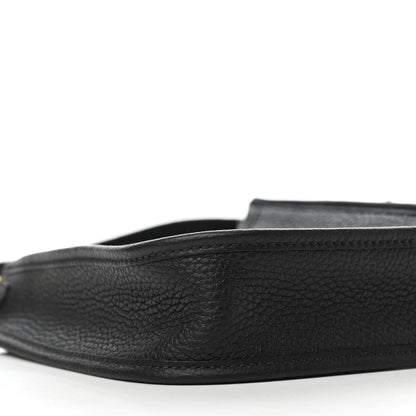 Hermes Taurillon Clemence Evelyne TPM Black 7 of 11