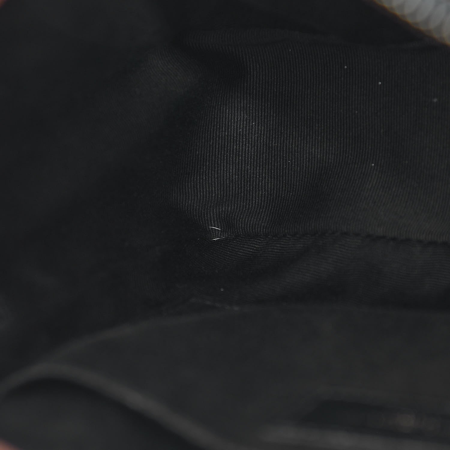 Saint Laurent Calfskin Matelasse Monogram Lou Camera Bag Black 7 of 10