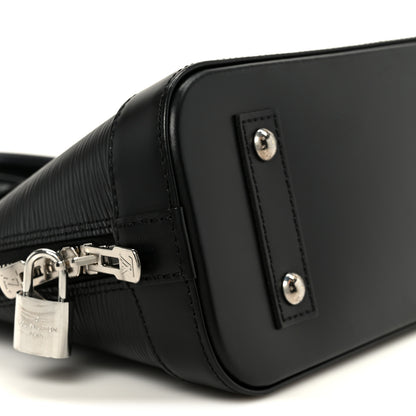 Louis Vuitton Epi Alma BB Black 10 of 11