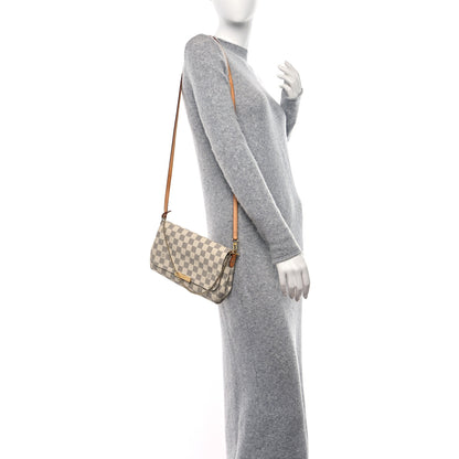 Louis Vuitton Damier Azur Favorite MM 2 of 11