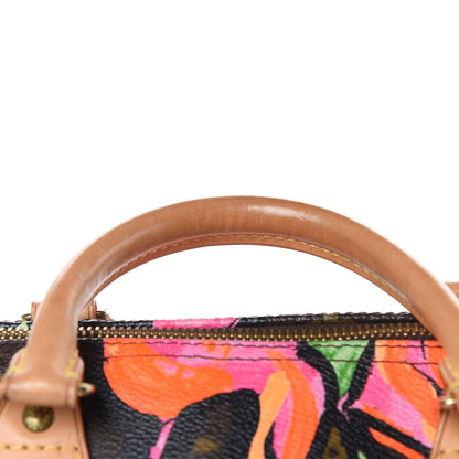 Louis Vuitton Monogram Roses Speedy 30 10 of 12