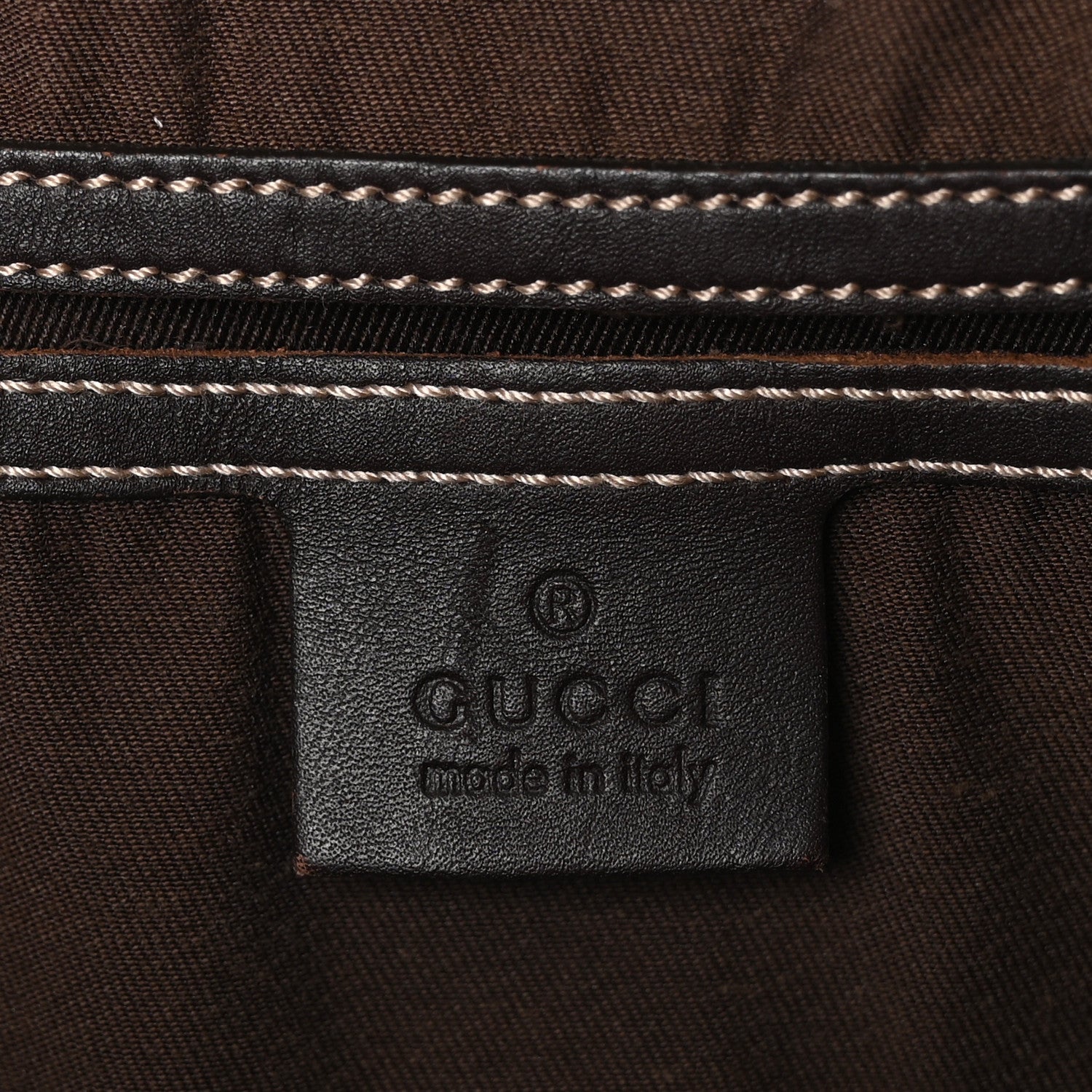 Gucci GG Plus Monogram Web Tote Dark Brown 6 of 13