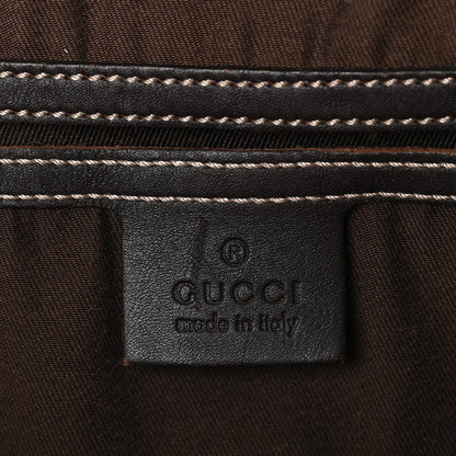 Gucci GG Plus Monogram Web Tote Dark Brown 6 of 13