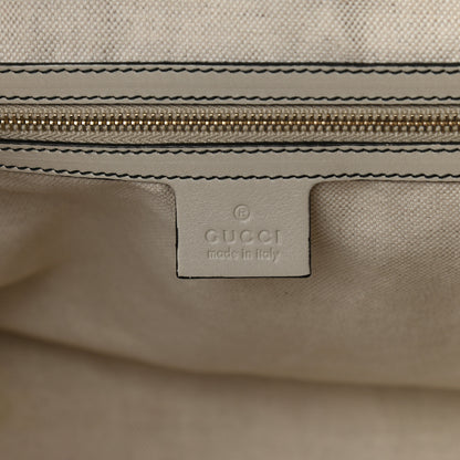 Gucci Guccissima Signature Medium Emily Shoulder Bag Mystic White 6 of 13