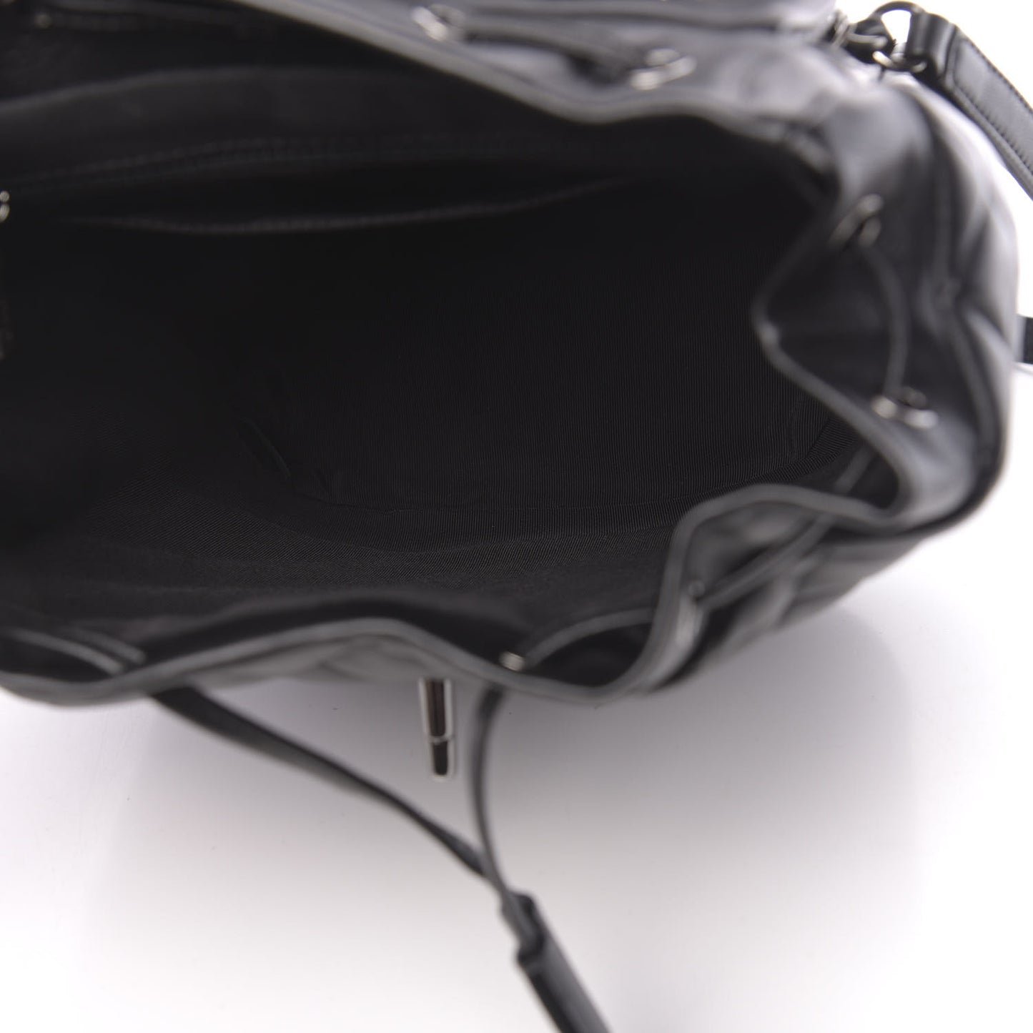 Lambskin Quilted Small Urban Spirit Backpack Black