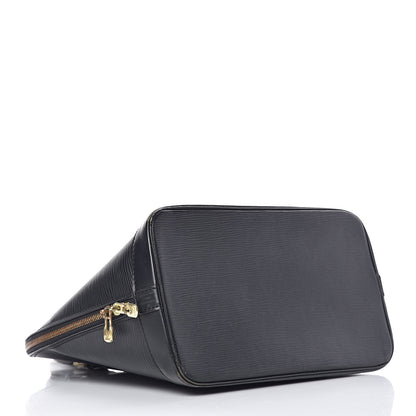 Louis Vuitton Epi Alma PM Black 4 of 18