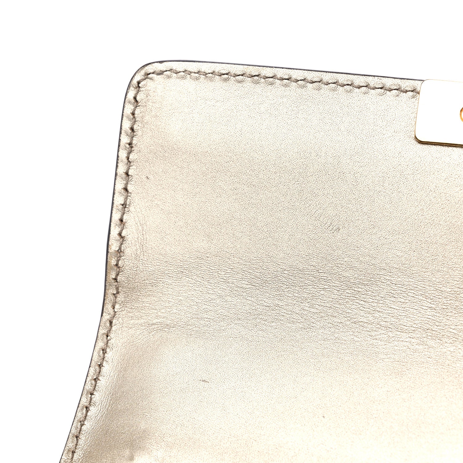 Gucci Galassia Small Padlock Shoulder Bag Platino 11 of 11