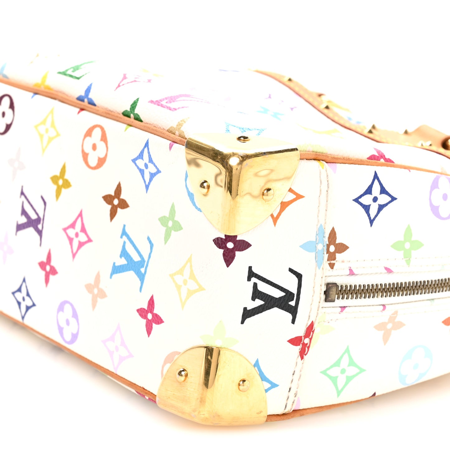 Monogram Multicolor Trouville White