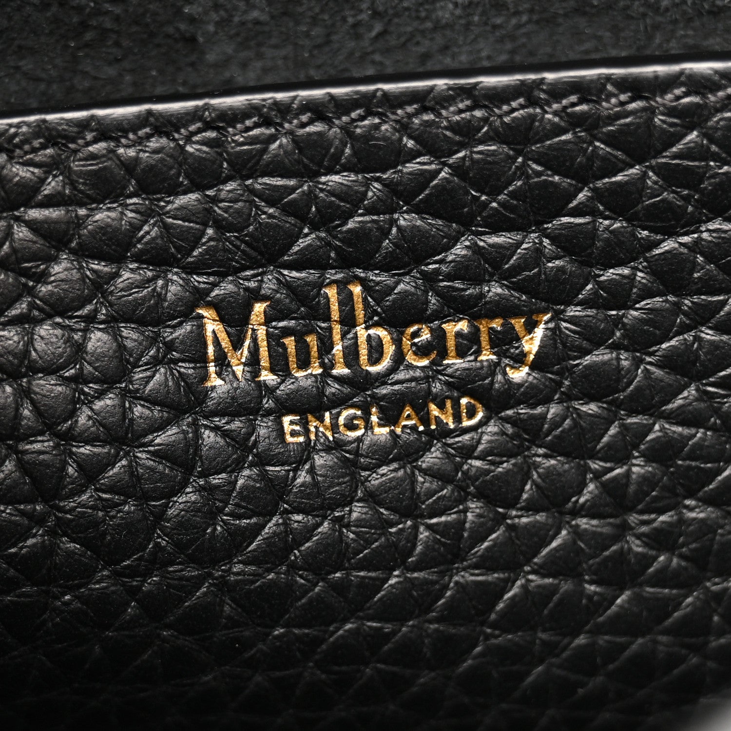 Mulberry Heavy Grain Mini Alexa Black 6 of 11