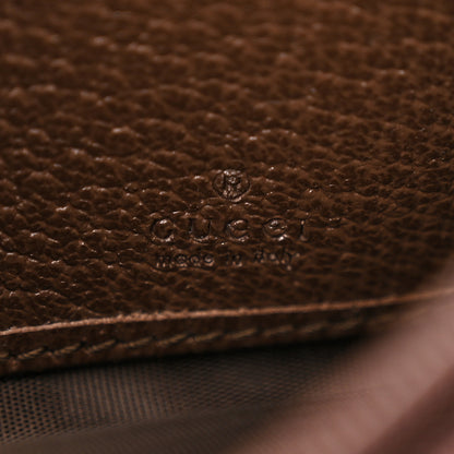 Gucci GG Supreme Monogram Web Ophidia Continental Wallet Brown 6 of 9