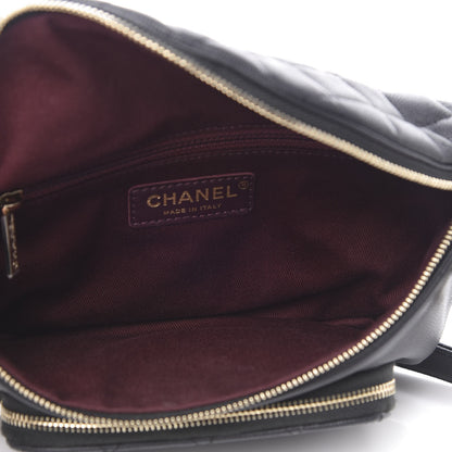 Chanel Caviar Quilted Business Affinity Waist Belt Bag Black 5 of 11