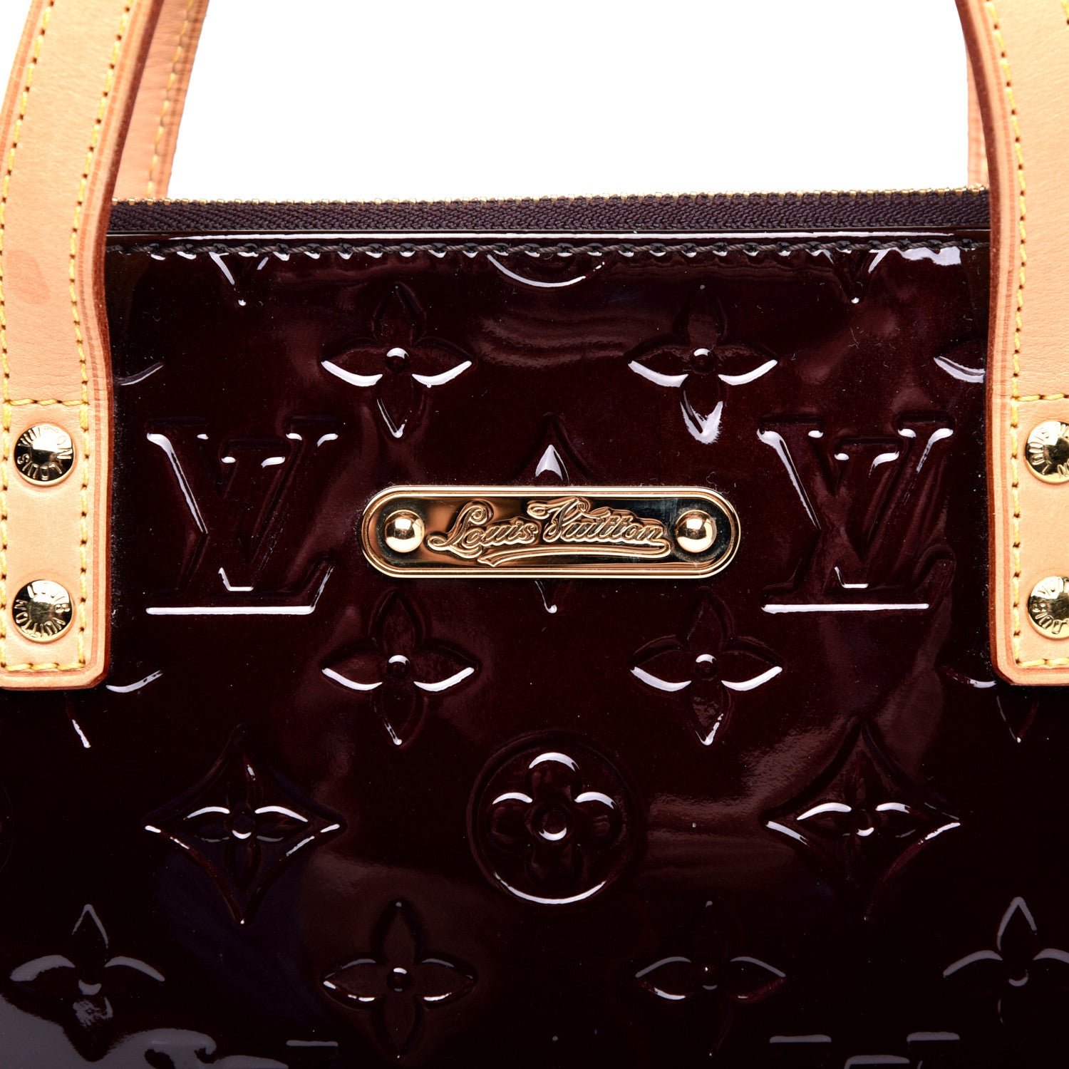 Louis Vuitton Vernis Bellevue PM Amarante 9 of 9