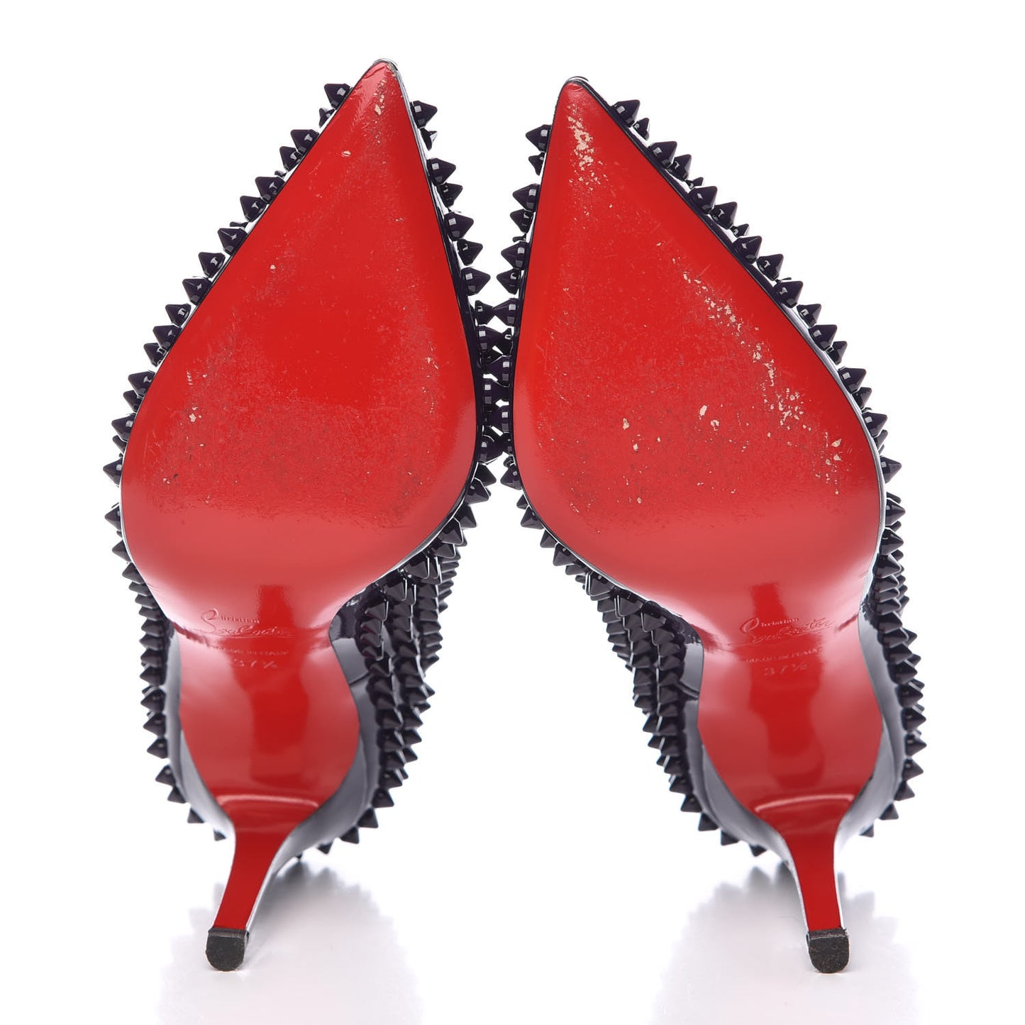 Patent Pigalle Spikes 100 Pumps 37.5 Iris