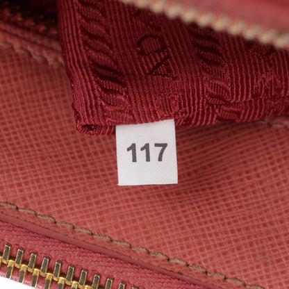 Prada Saffiano Mini Galleria Double Zip Tote Tamaris 14 of 15