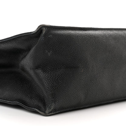 Chanel Caviar CC Shopper Tote Black 10 of 21