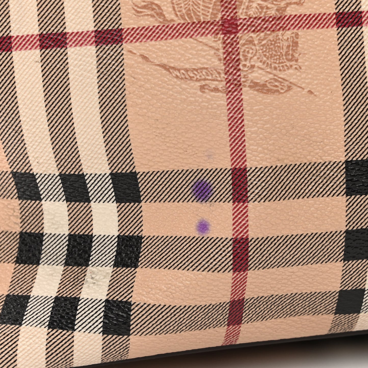 Haymarket Check Medium Regent Tote Chocolate