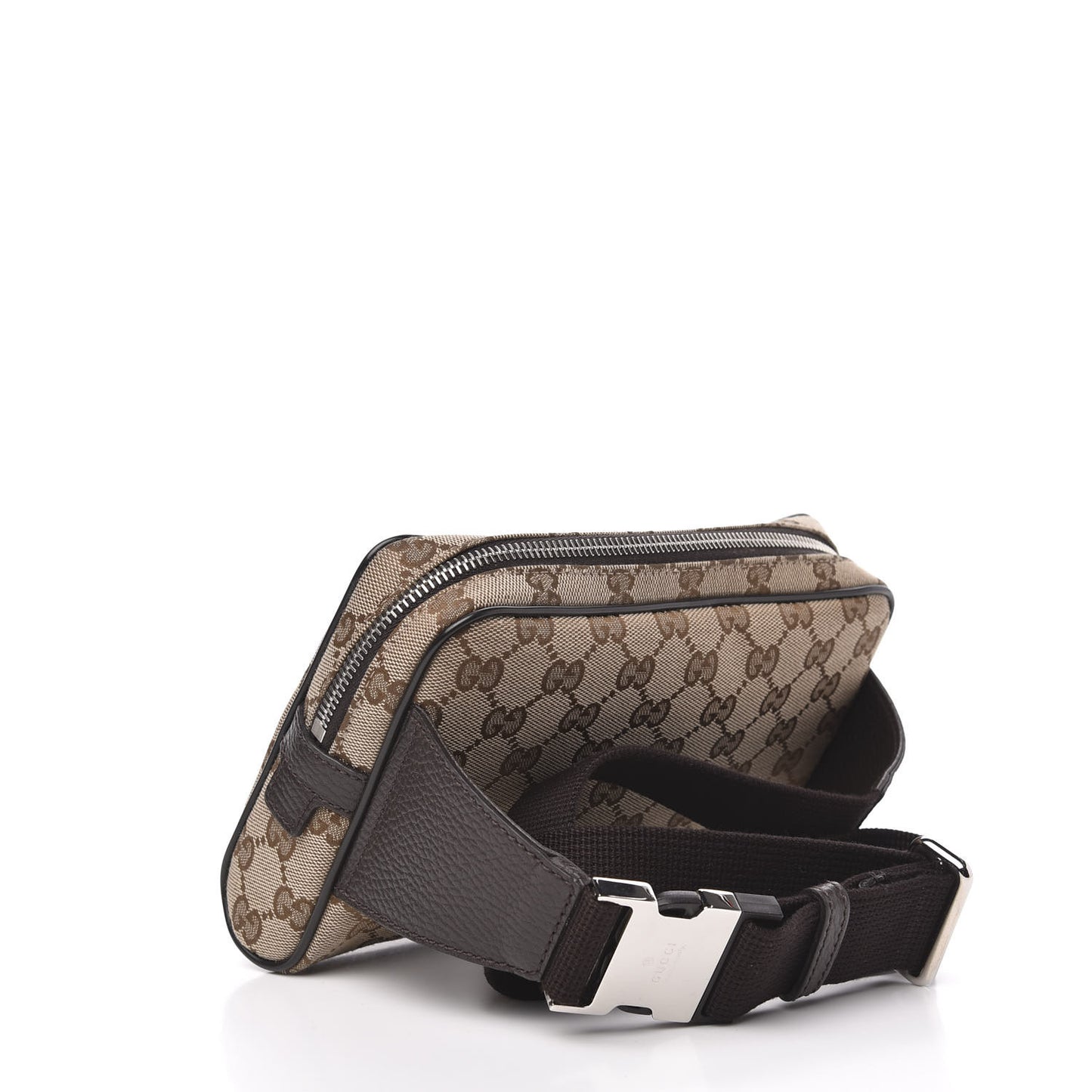 Monogram Belt Bag Dark Brown