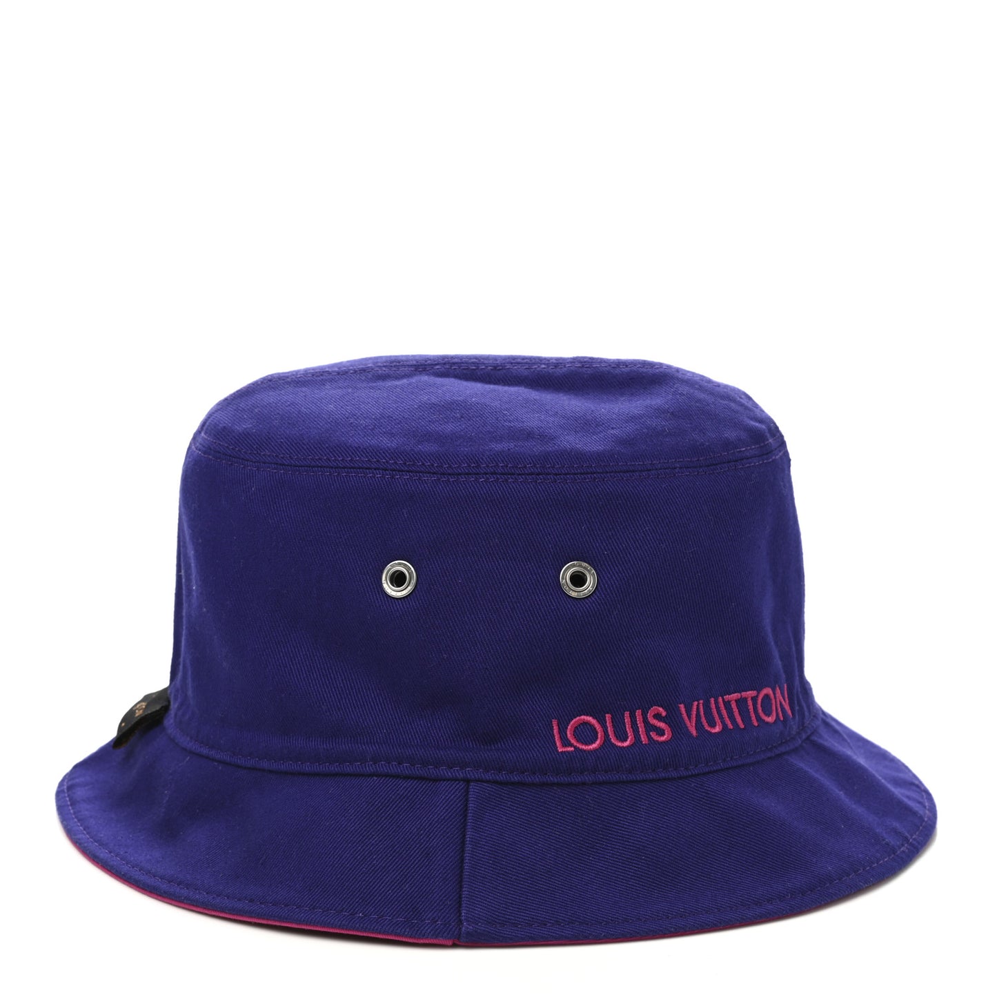 Monogram Illusion Reversible Bucket Hat M Pink Purple