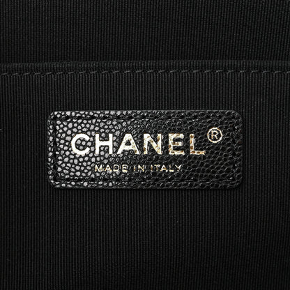 Chanel Caviar Quilted XXL Travel Flap Bag Black 6 of 11
