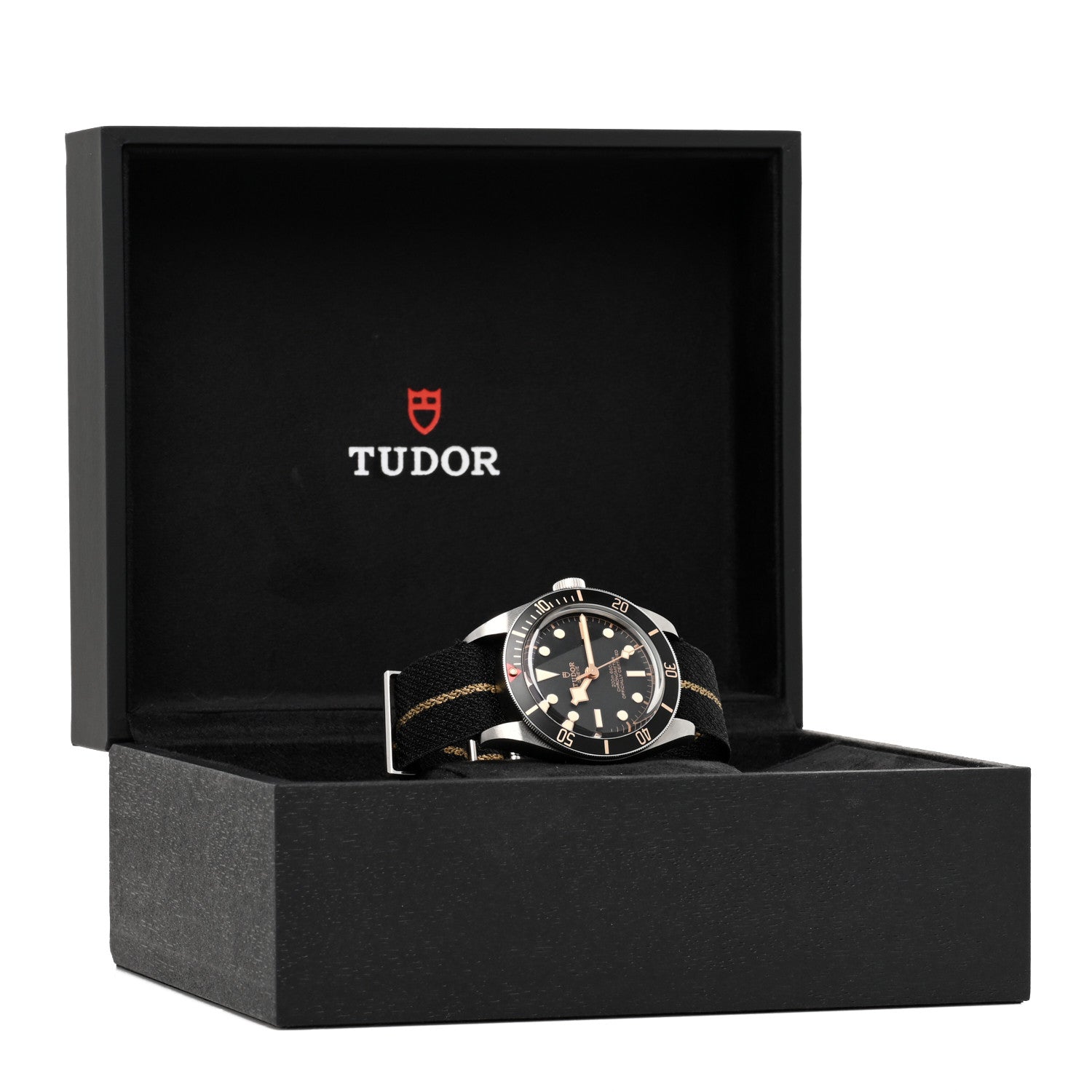 TUDOR Stainless Steel Fabric 39mm Black Bay Fifty Eight Automatic Watch Black 79030N 5 of 5