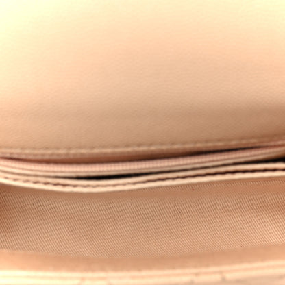 Chanel Caviar Quilted Mini Coco Handle Flap Beige 5 of 11