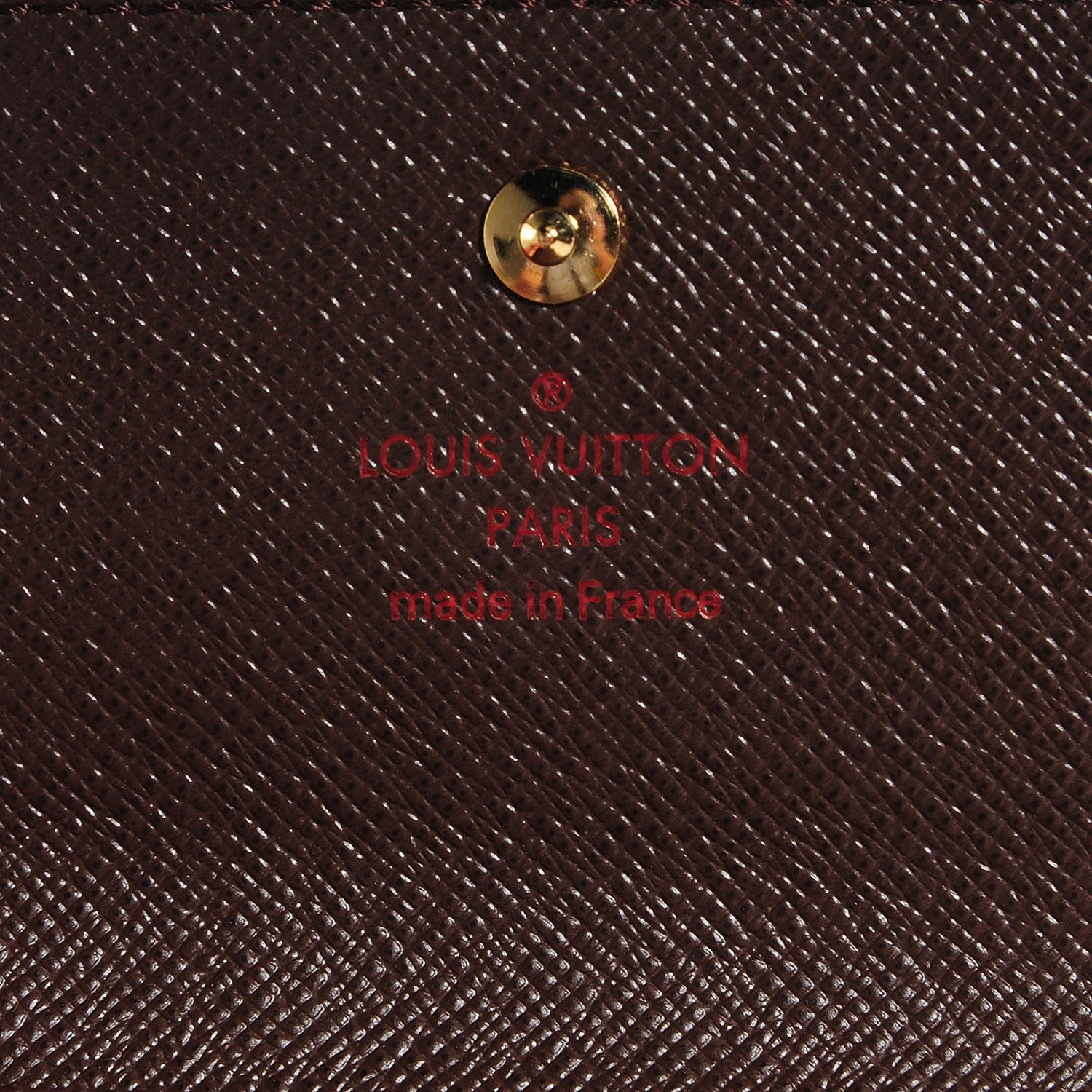 Louis Vuitton Damier Ebene Elise Wallet 7 of 8