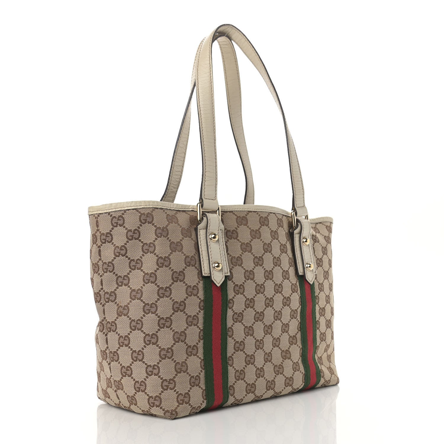 Gucci Monogram Medium Jolicoeur Tote Beige 3 of 18