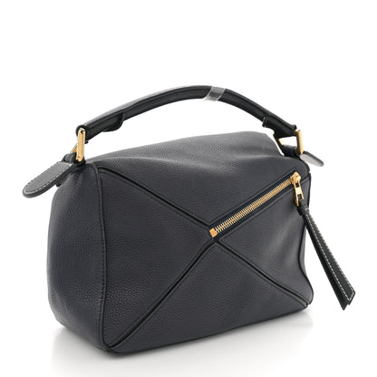 Loewe Calfskin Small Puzzle Bag Marine 3 of 11