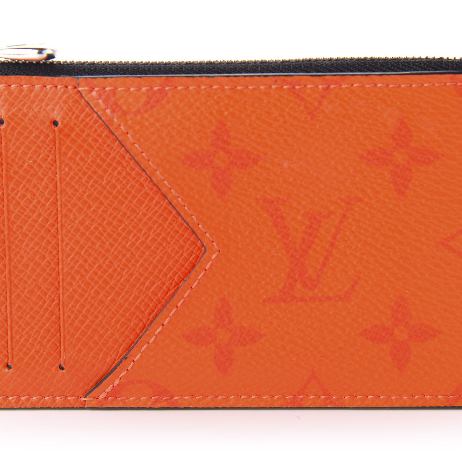 Louis Vuitton Taigarama Coin Card Holder Orange 7 of 7
